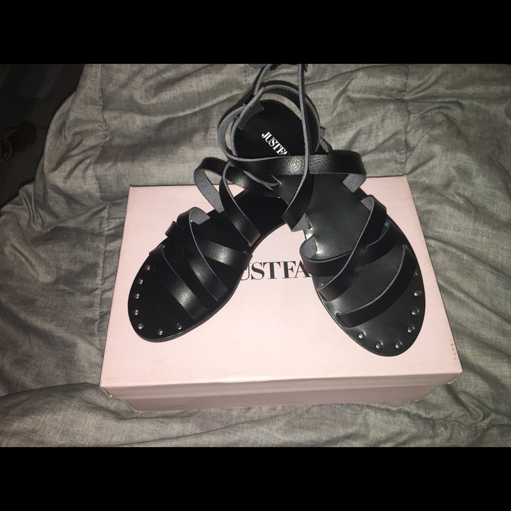 Just Fab Carine Flat Sandals